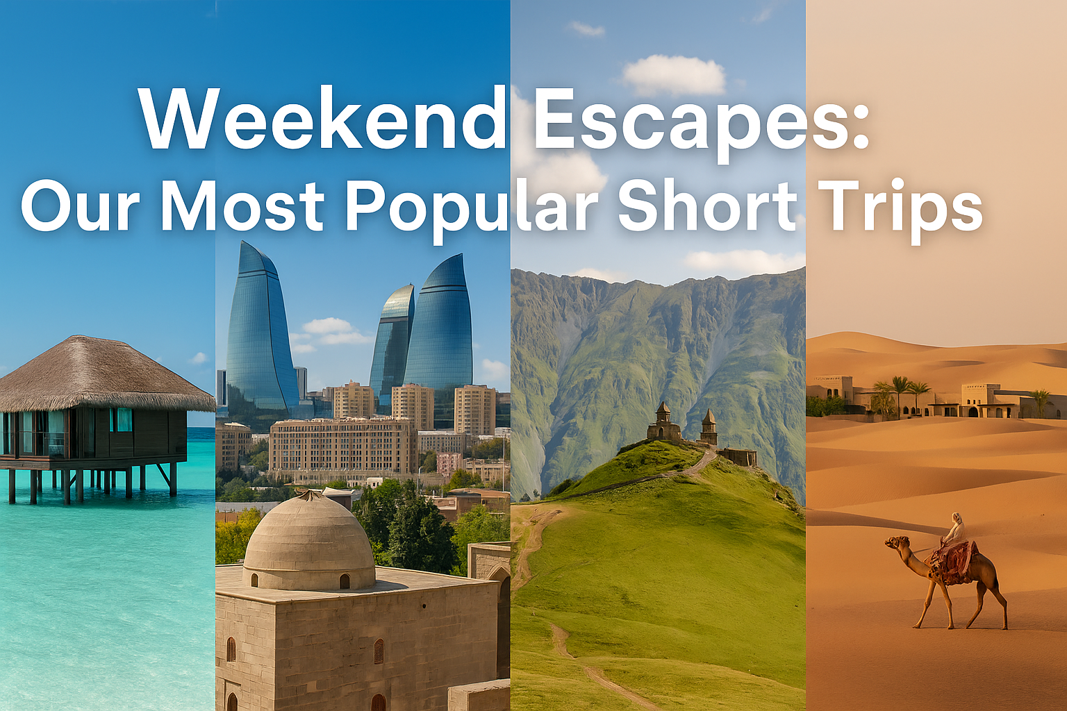 Weekend Escapes: Our Most Popular Short Trips